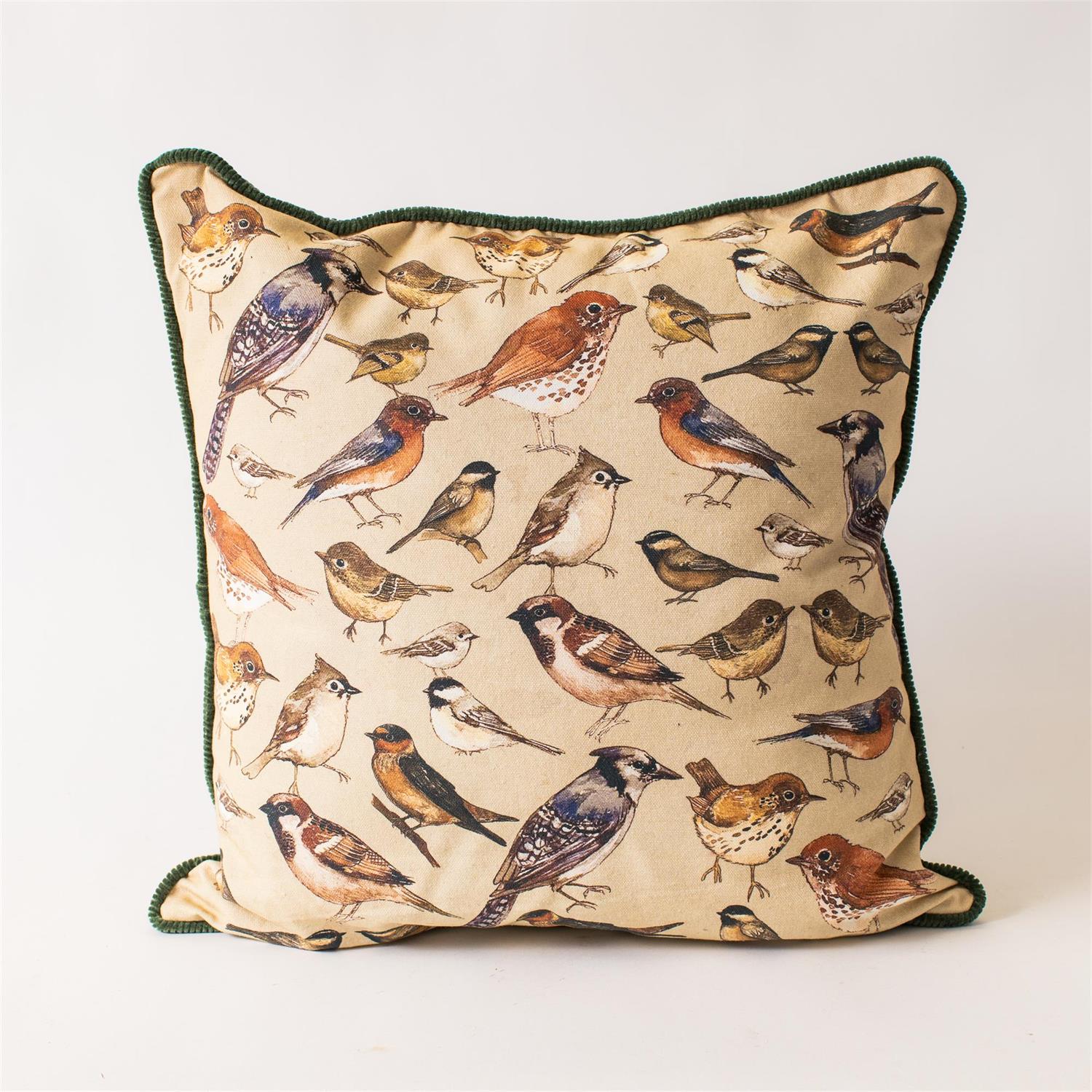 Pillow - Watercolor Song Birds