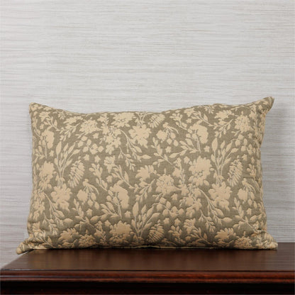 Reversible Lumbar Pillow - Jacquard Provincial