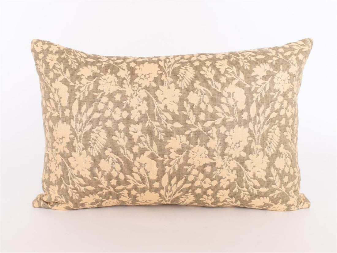 Reversible Lumbar Pillow - Jacquard Provincial