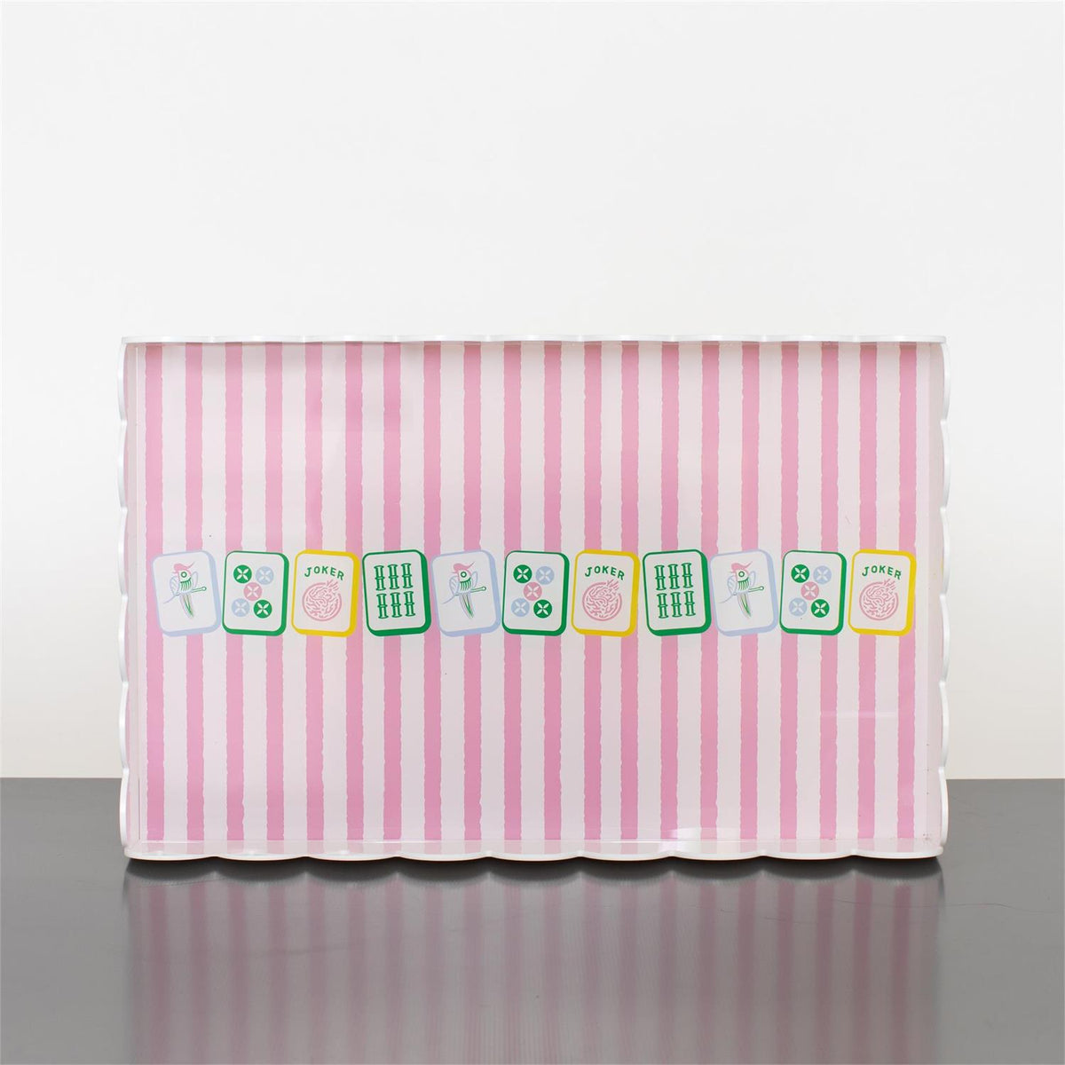 Garden Party Mahjong Tray