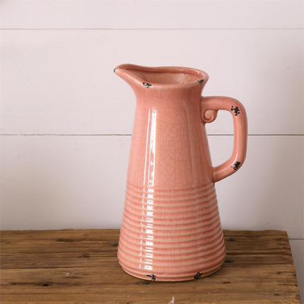 Tickled Pink- Pitcher