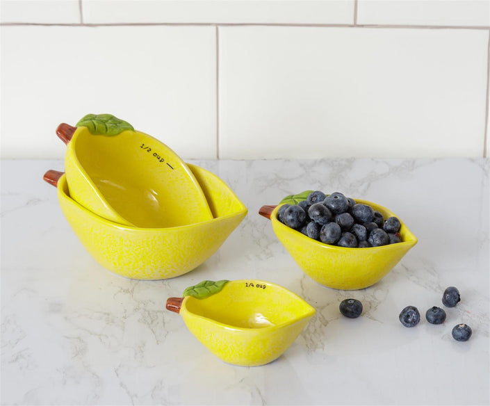 MEASURING CUPS - LEMON