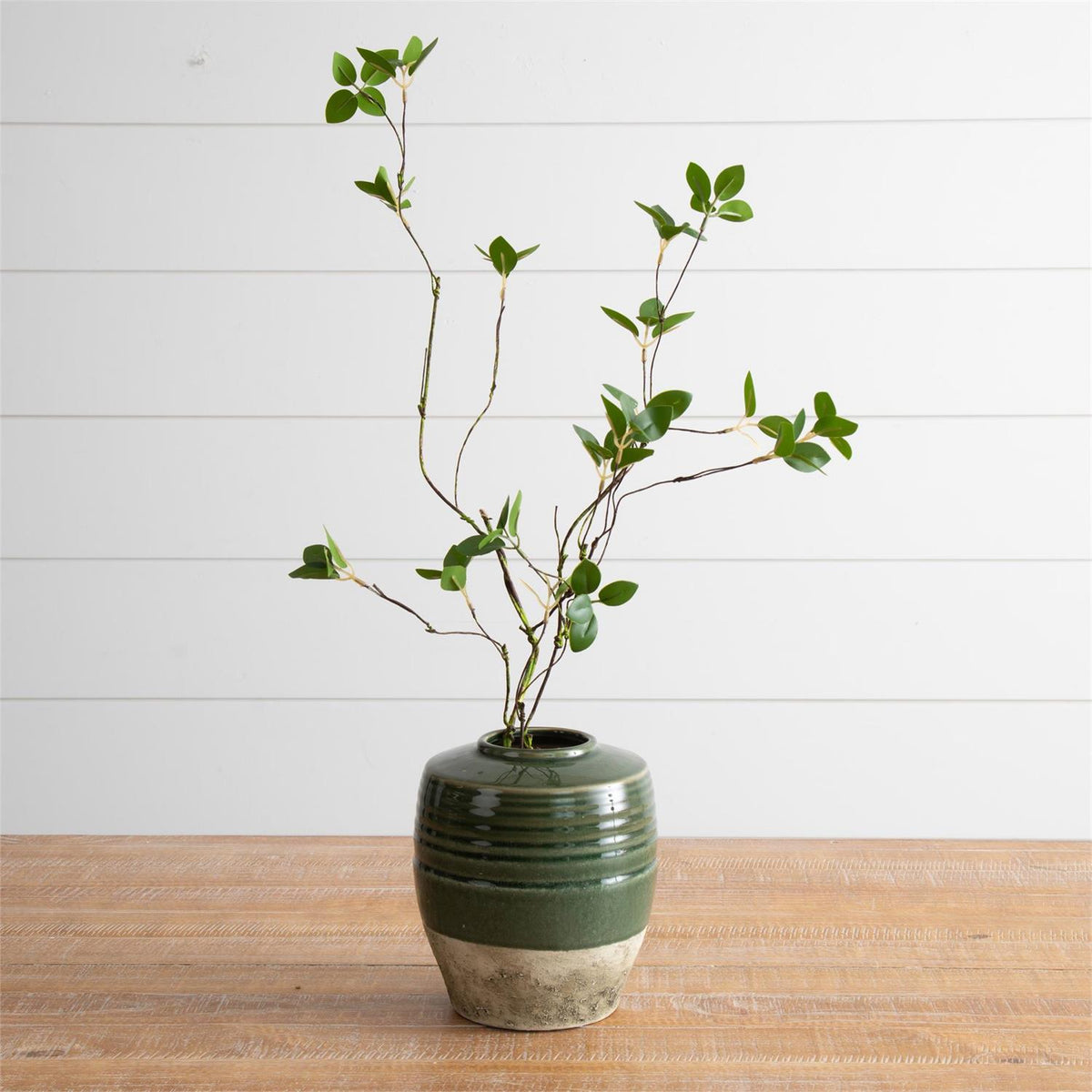 Vase - Two-Toned Green, Large