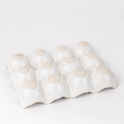 Ceramic Egg Carton Holder