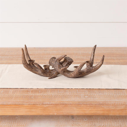 Antler Tapper Candle Holder