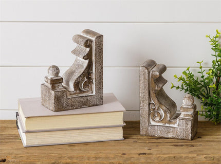 CORBEL BOOKENDS