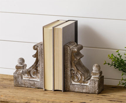 CORBEL BOOKENDS