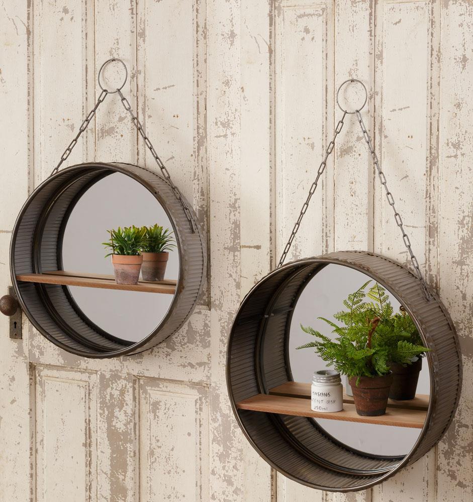 MIRROR - ROUND SET of 2