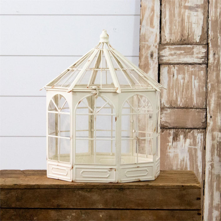 METAL CONSERVATORY TERRARIUM