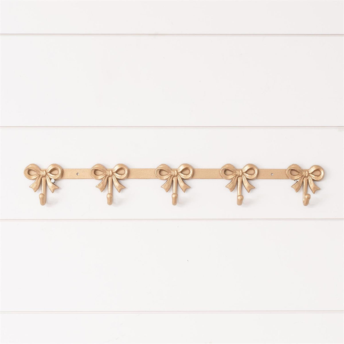 Gold Bow Hook Rack