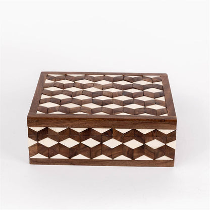 Bone and Wood Inlayed Box