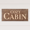 Carved Sign - Cozy Cabin