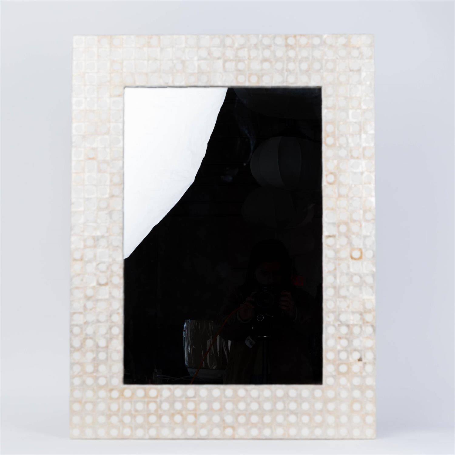 Mirror - Natural Shell Mosaic