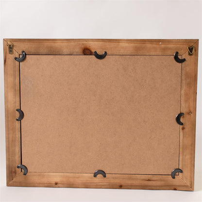 Framed Print - Ducks On The Shore, Antiqued Frame