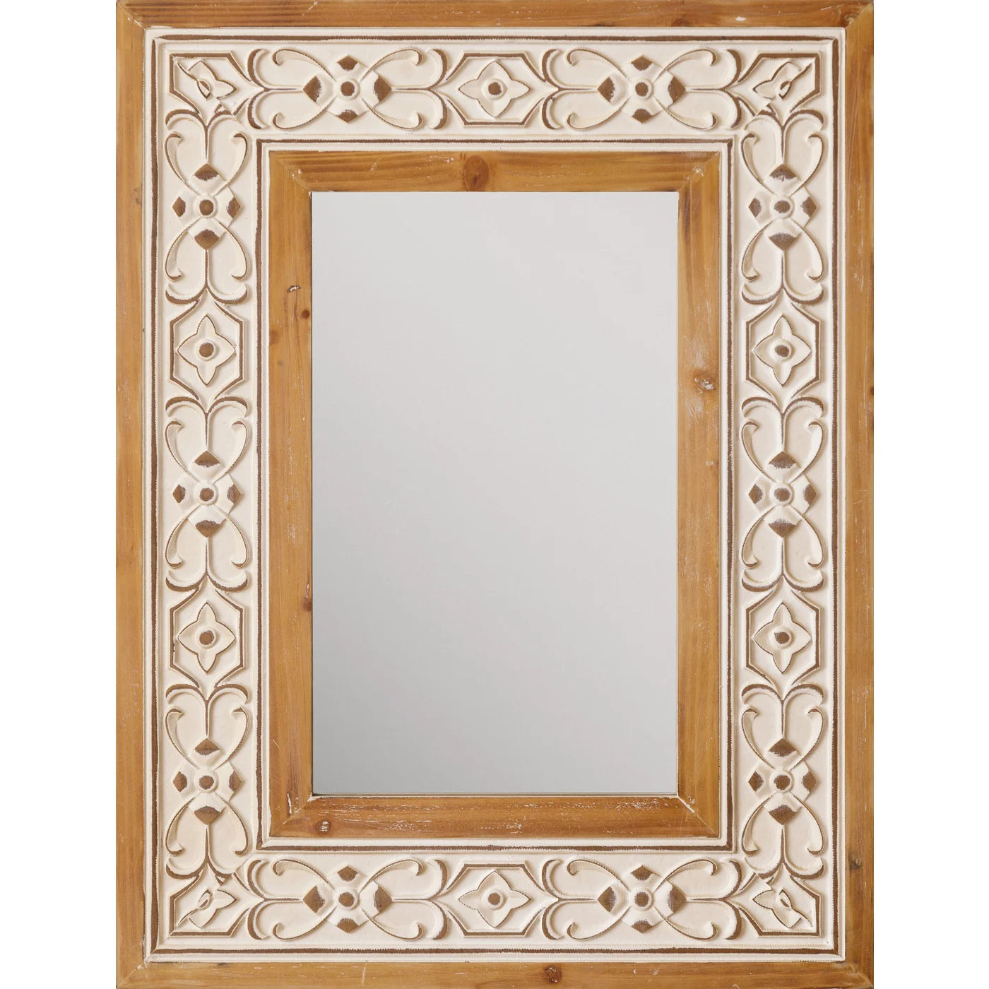 Mirror With Carved Frame