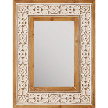 Mirror With Carved Frame