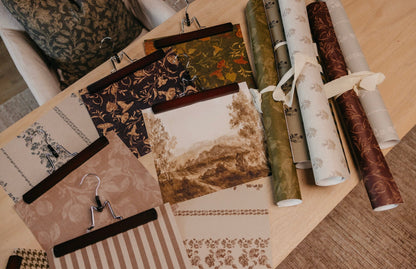 Ashbury Stripe Wallpaper by Safari Natalia x Taddy Mikelaites