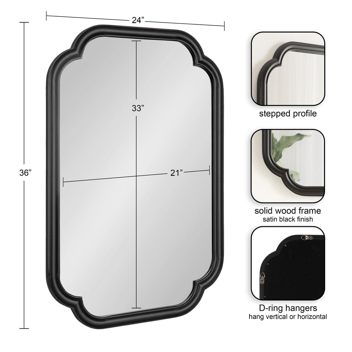 Glenby Scallop Wall Mirror