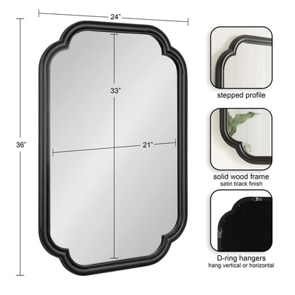 Glenby Scallop Wall Mirror