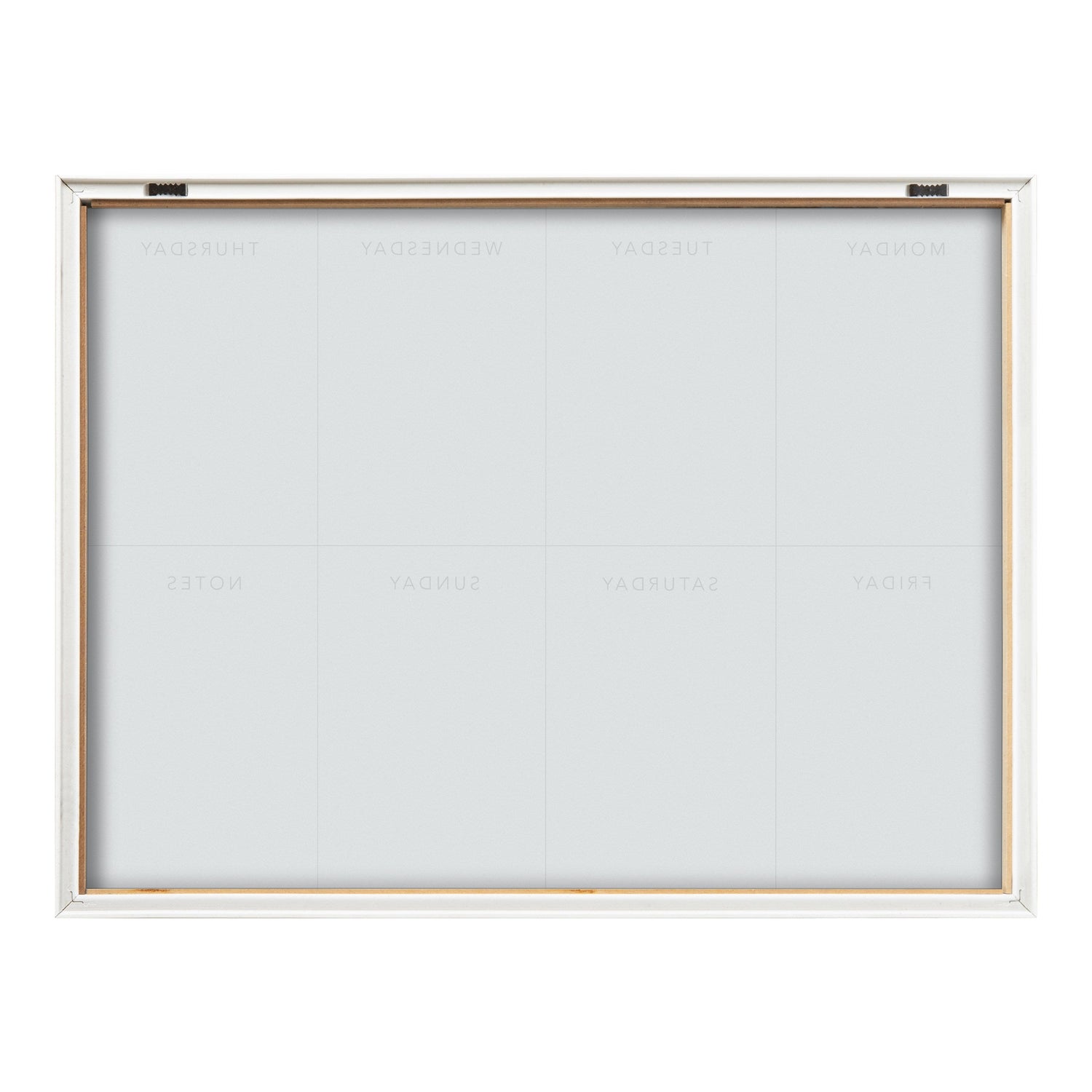Blake This Week Framed Printed Glass by The Creative Bunch Studio
