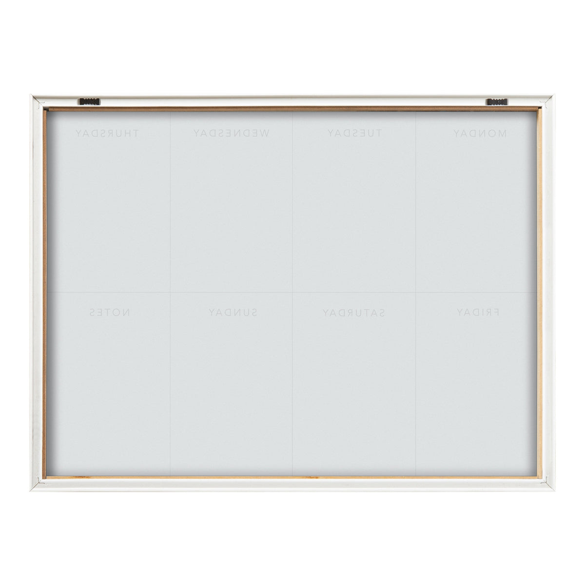 Blake This Week Framed Printed Glass by The Creative Bunch Studio