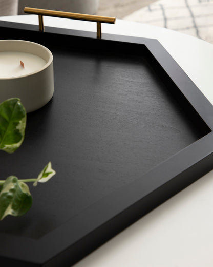 Halsey Hexagon Decorative Tray