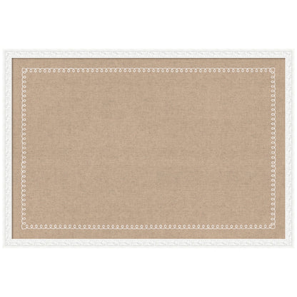 Pinboard White Scalloped Edge