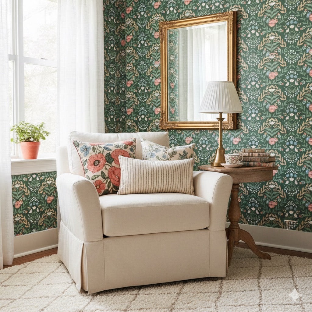 Zuri Wallpaper by Jackie Jean Design