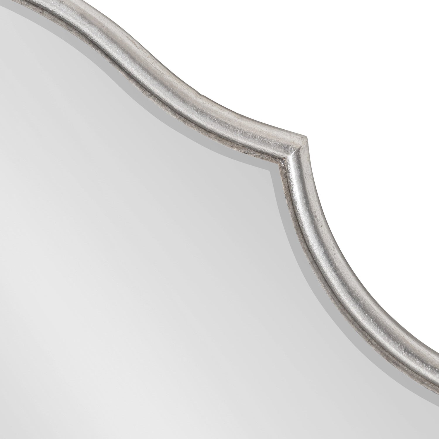 Leanna Scalloped Oval Wall Mirror