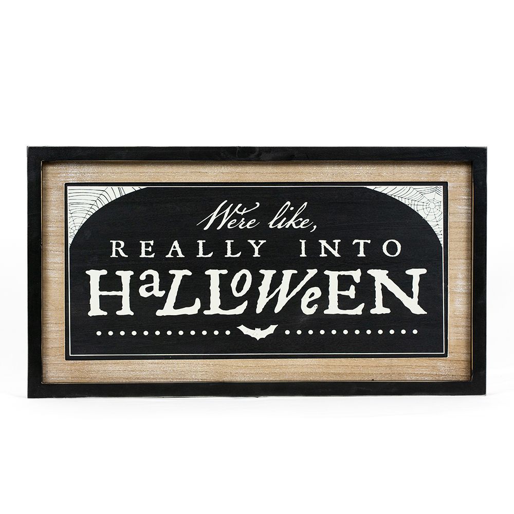 reversible wood frame sign (REALLY/GATHER)