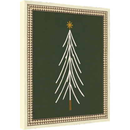 Minimalist Tree by Laura Moss Framed Mounted Canvas Wall Art Print