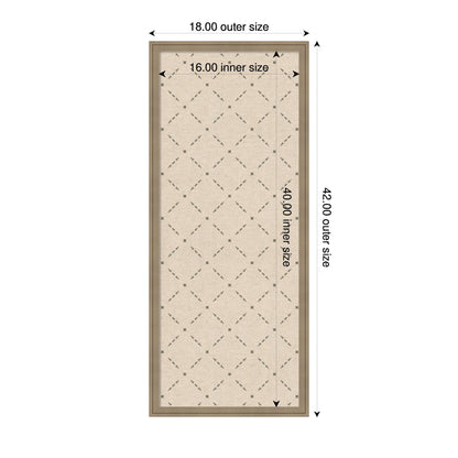 Pinboard Green Lattice Print