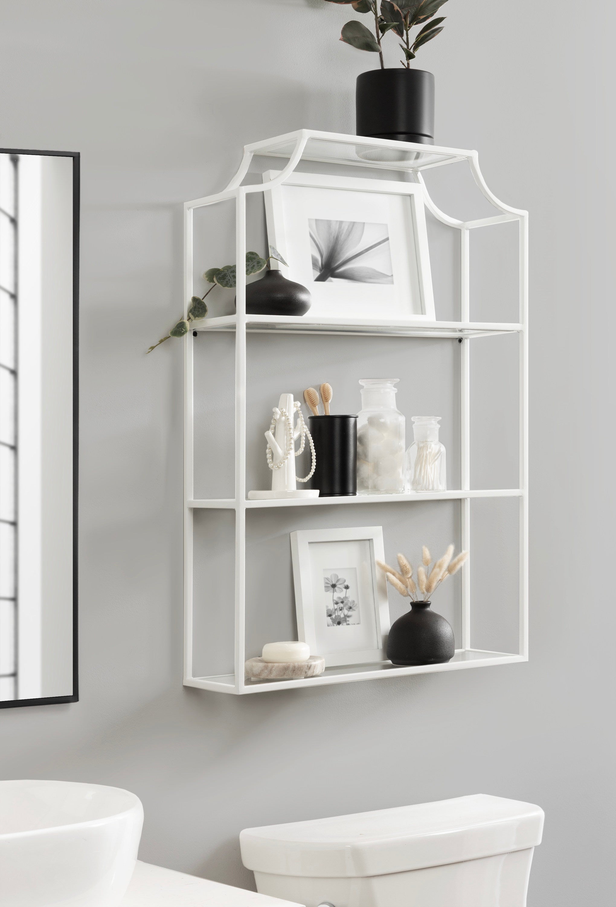 Ciel Tiered Wall Shelf