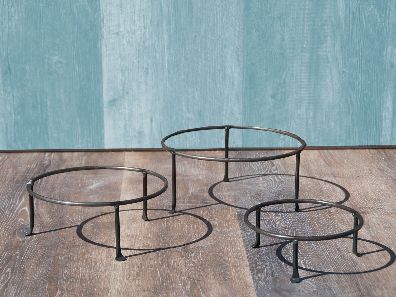 Succuelent Bowl Iron Stand By Plantatorem
