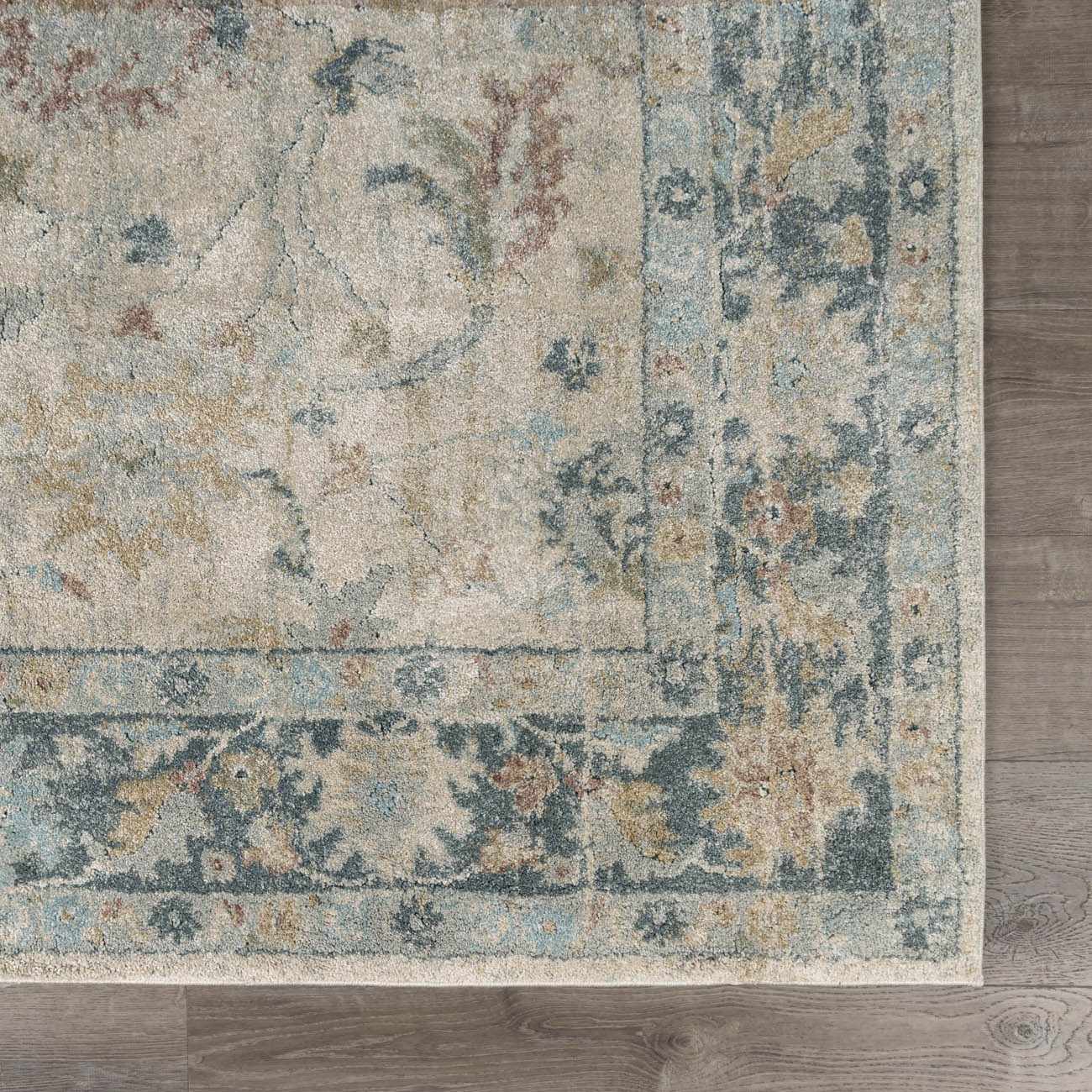 Ahmaud Beige &amp; Light Gray Thick Luxe Area Rug