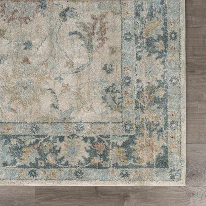 Ahmaud Beige &amp; Light Gray Thick Luxe Area Rug