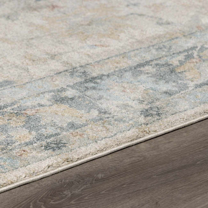 Ahmaud Beige &amp; Light Gray Thick Luxe Area Rug
