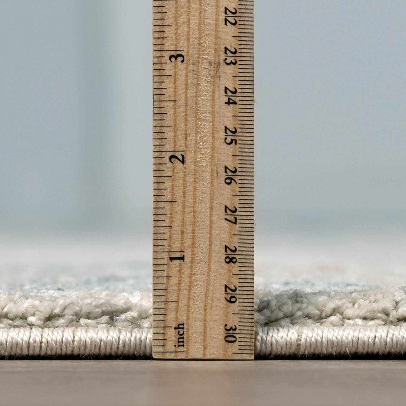 Ahmaud Beige &amp; Light Gray Thick Luxe Area Rug