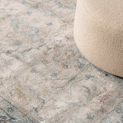 Ahmaud Beige &amp; Light Gray Thick Luxe Area Rug