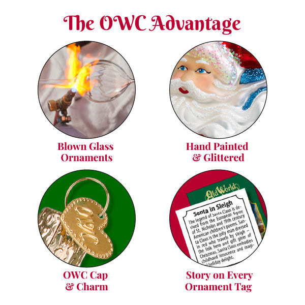 White Sox Baseball Mitt Ornament