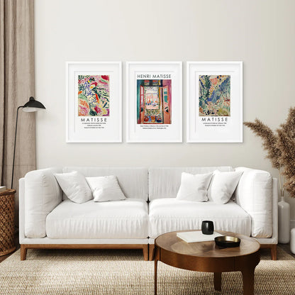 Vintage Henri Matisse Set of 3 Prints. Abstract Landscape