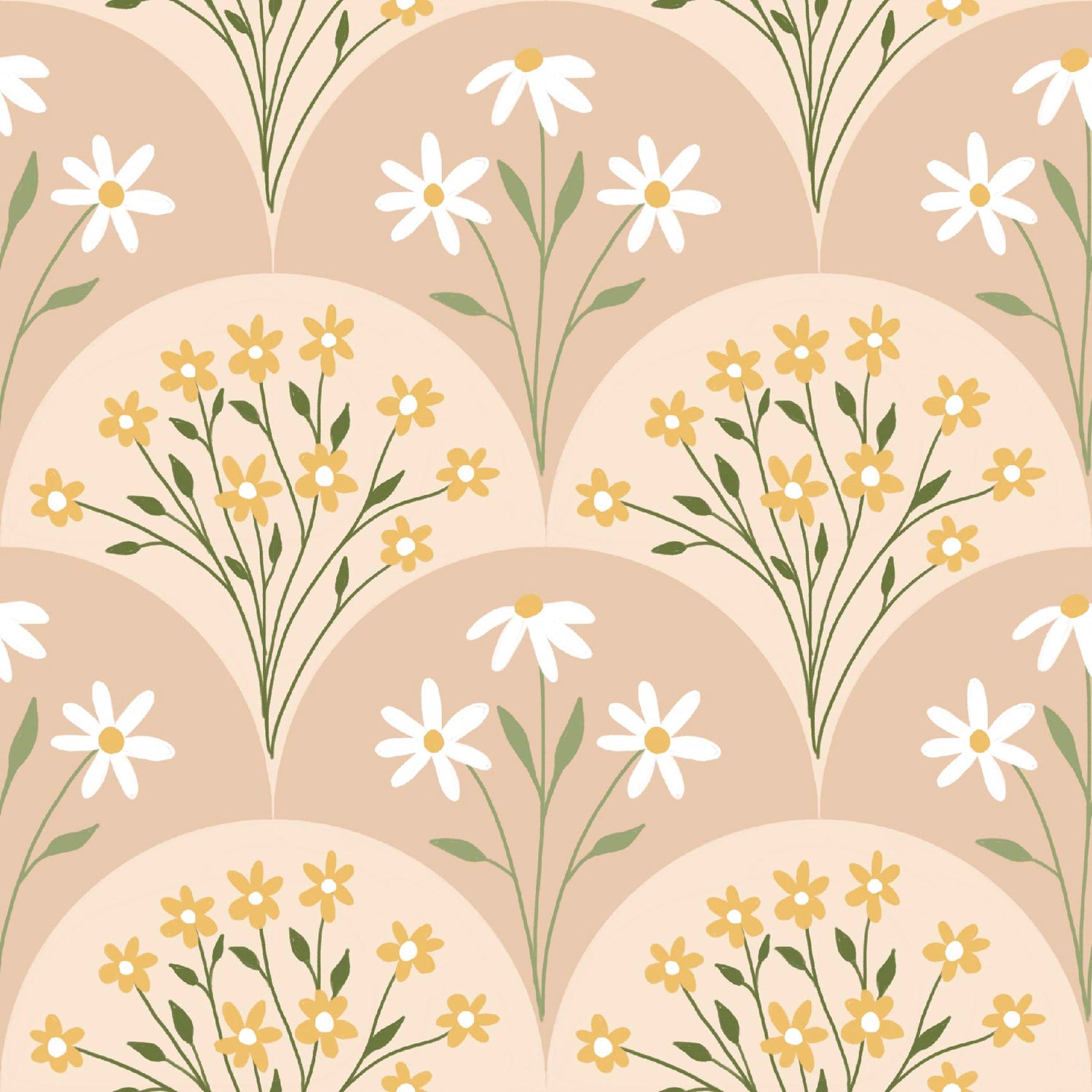 Addie Wallpaper by Megan Lindsey Illustration
