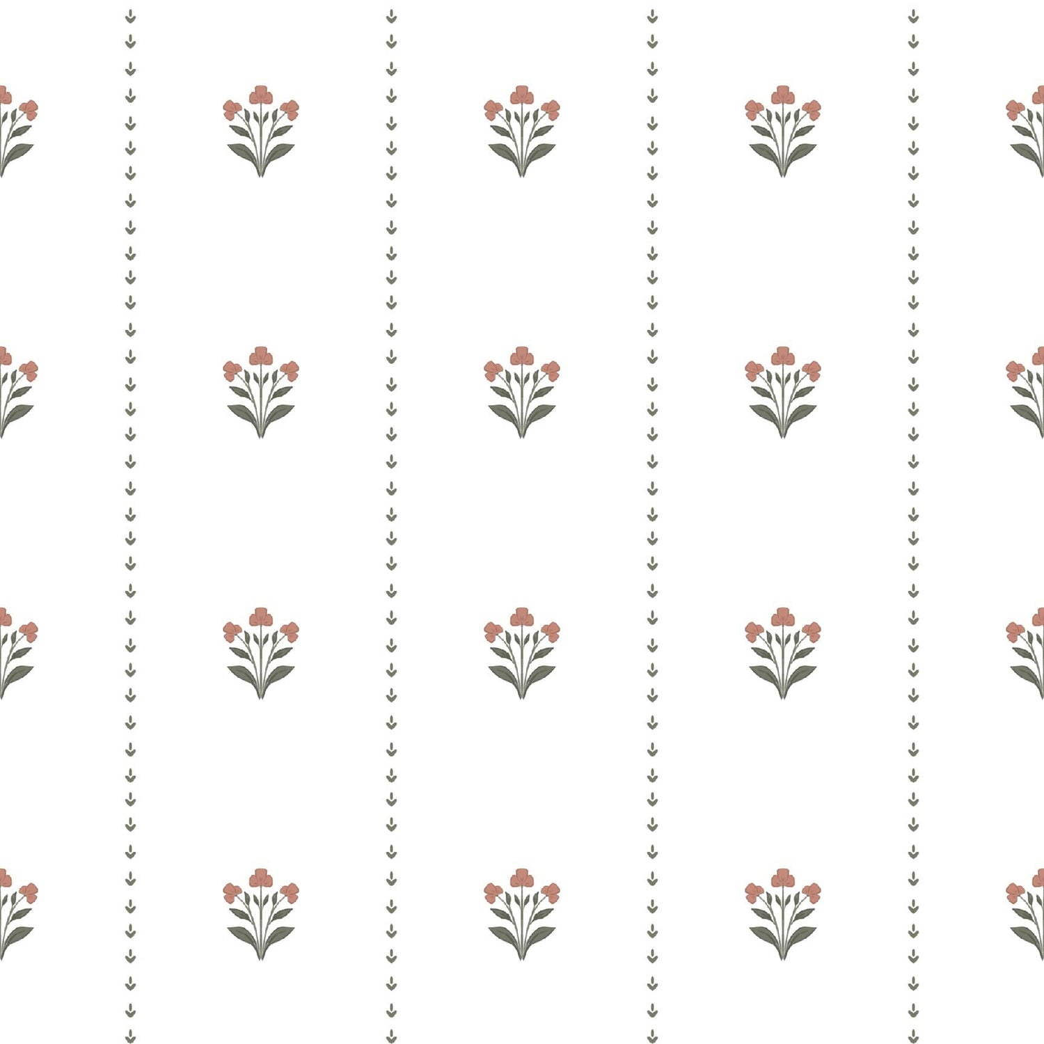 Adell Wallpaper by Megan Lindsey Illustration