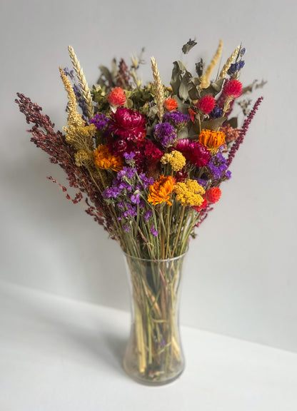 Dried Bouquet-Bright and Cheery