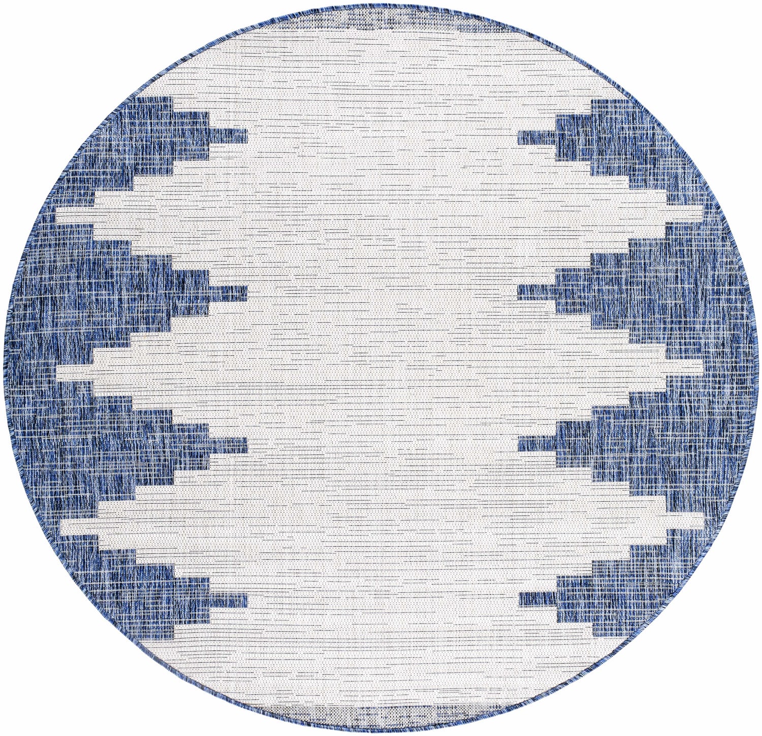Djugun Navy Indoor &amp; Outdoor Area Rug - Clearance