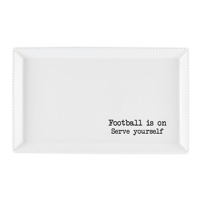 Serving Platter - Football