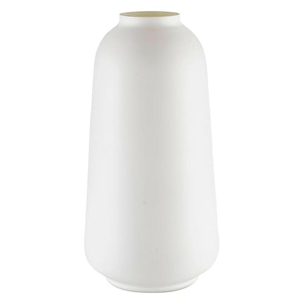 White Matte Cylinder Vase