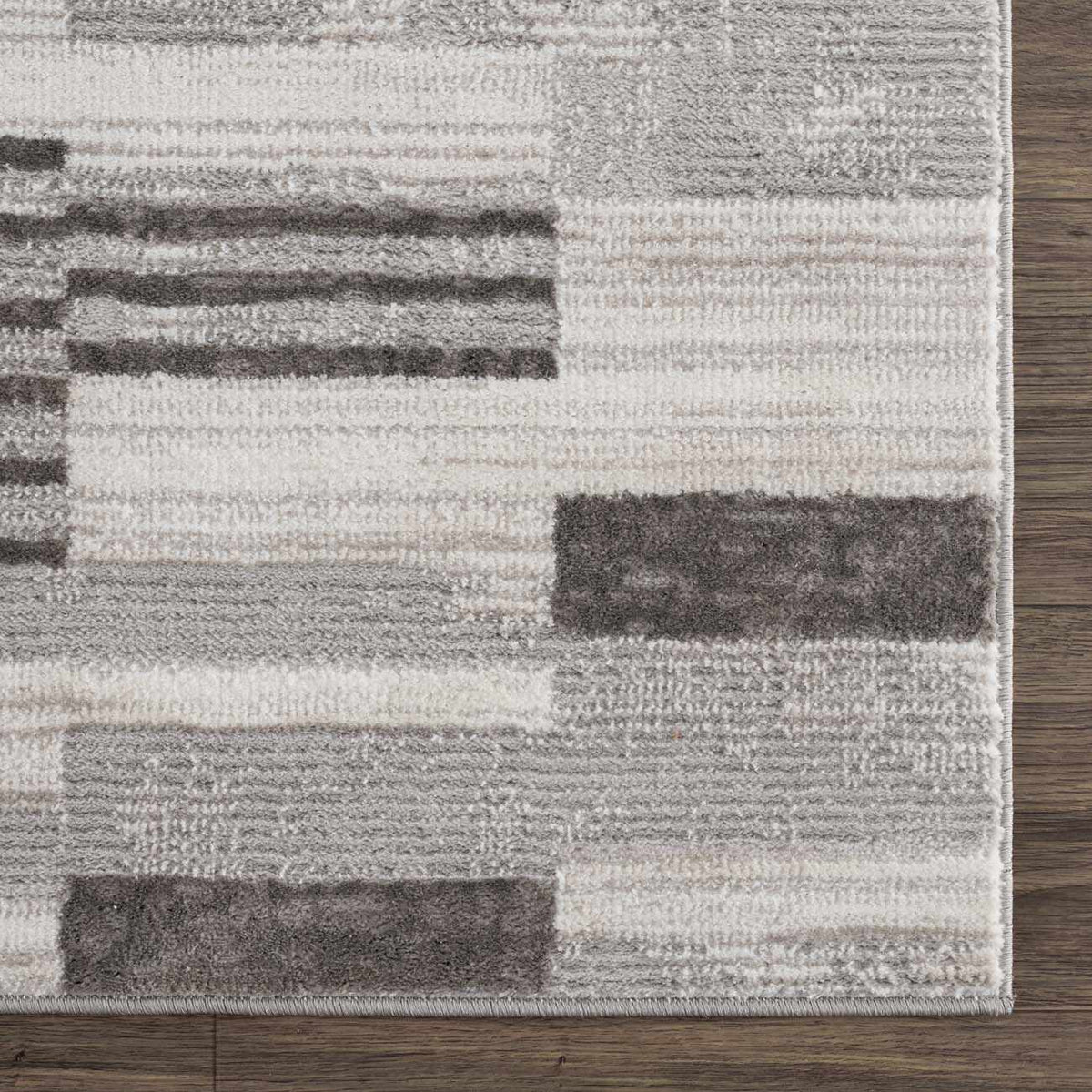 Bronka Broken-Striped Area Rug - Clearance