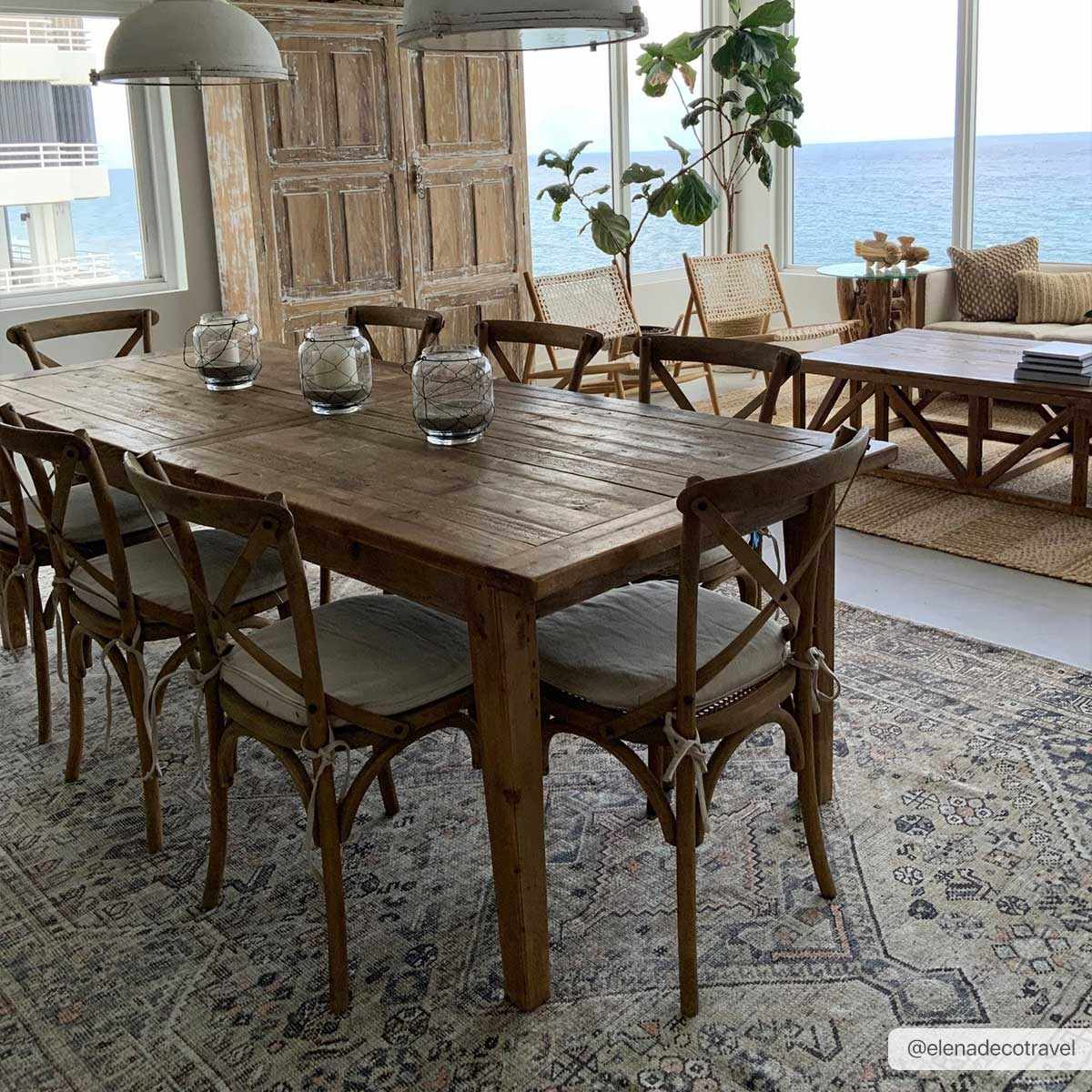 Barny Tan Flat Pile Washable Rug