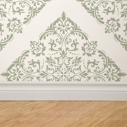Thrifted Meadow (Sage) Wallpaper